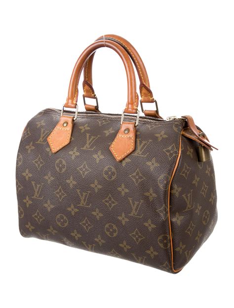 louis vuitton speedy 25 giant monogram|louis vuitton speedy 25 dimensions.